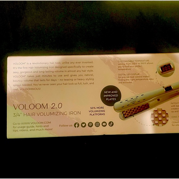 COPY - COPY - COPY - Voloom iron 3/4 - Picture 1 of 8